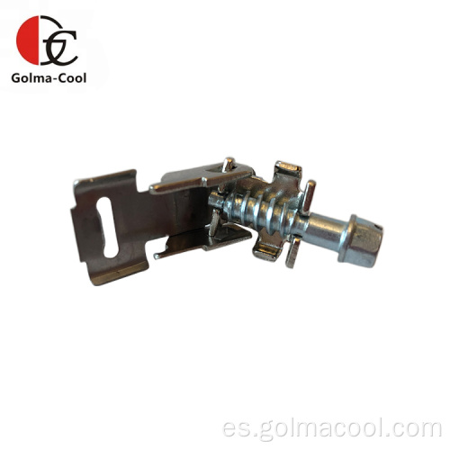 Abrazadera de metal galvanizado resistente para conductos de liberación rápida